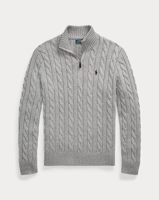 Polo Ralph Lauren Quarter-Zip (Gray)