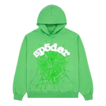 SP5DER GREEN HOODIE