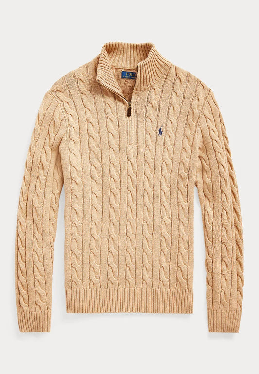 Polo Ralph Lauren Quarter-Zip (Camel)