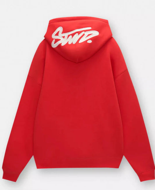 STWD Hoodie Red
